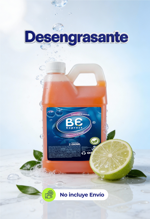 Desengrasante Be Express - Grasa difícil en segundos