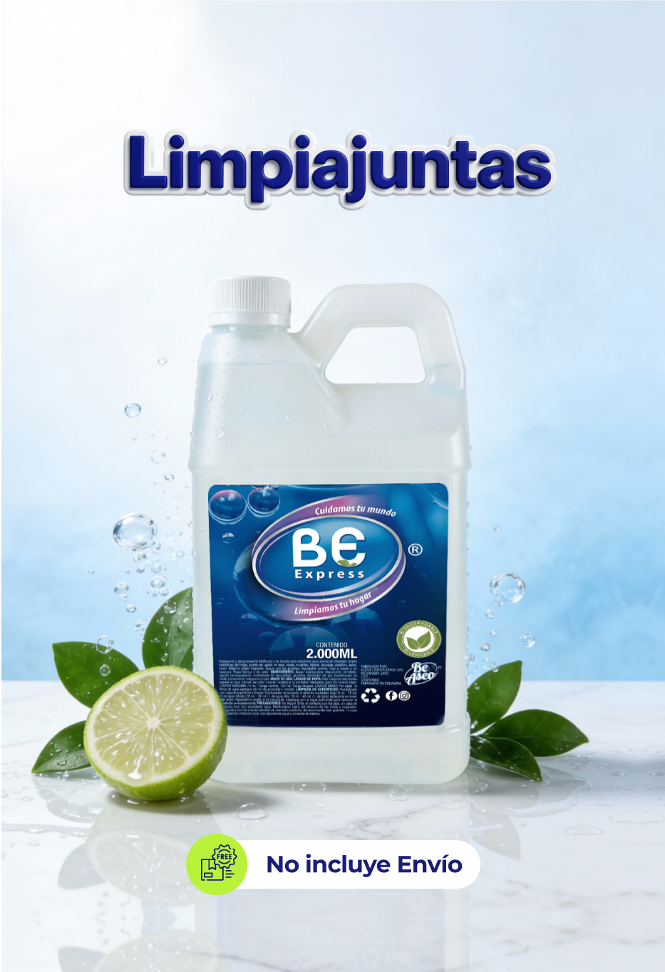 Limpiajuntas Be Express - Juntas blancas otra vez