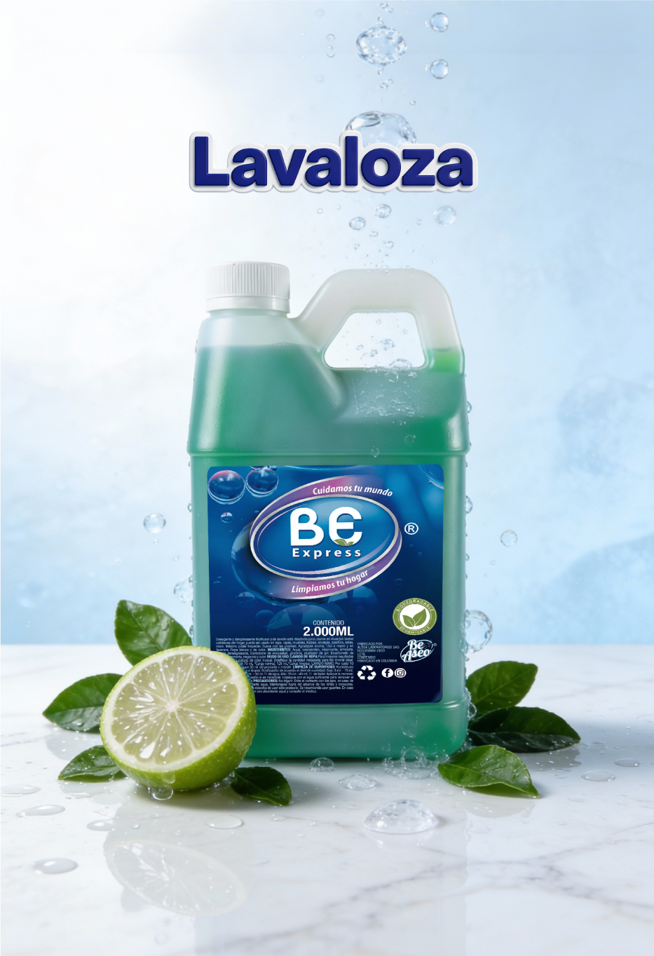 Lavaloza Be Express - Cuida tus manos, arrasa con la grasa